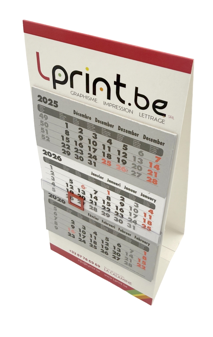 Calendrier bureau