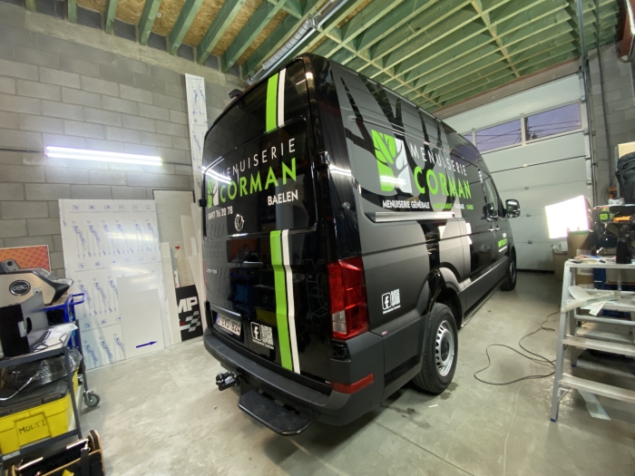 Panneau alu pour la société Topclass (La Calamine)